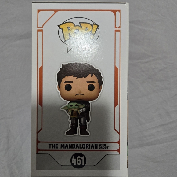 Star Wars: The Mandalorian with Grogu Funko Pop - Picture 3 of 4